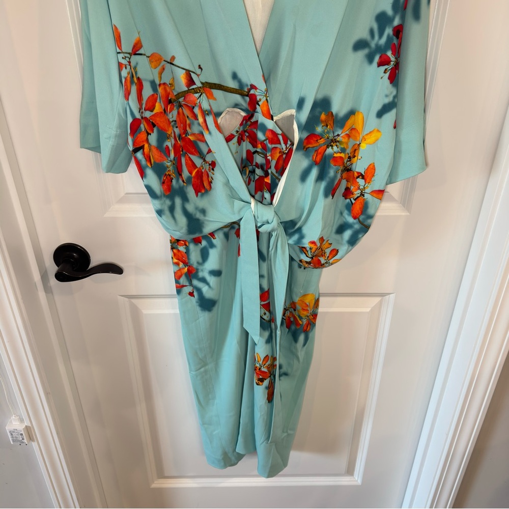 Dries Van Noten Darmina Light Blue Dress - Picture 5 of 13